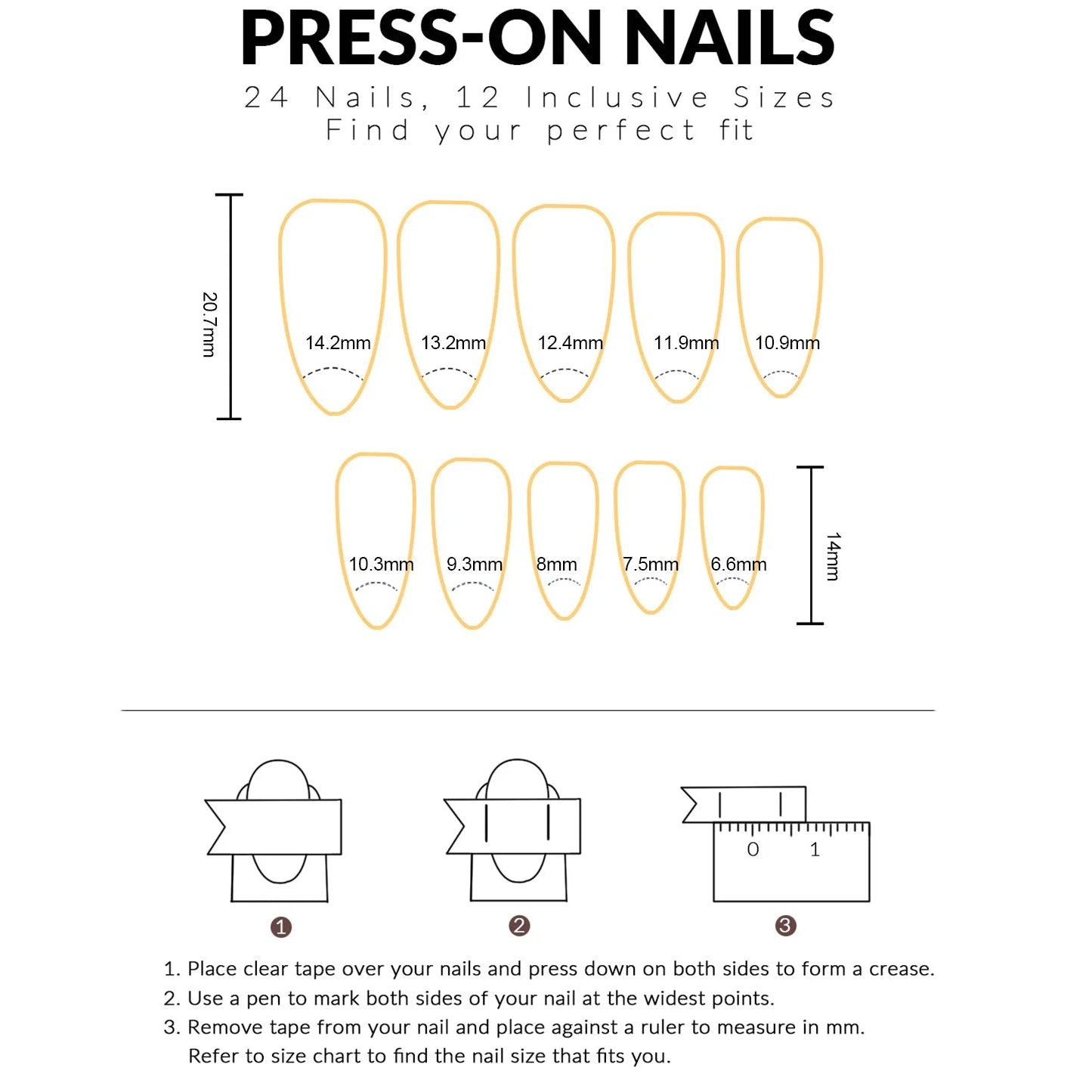 Tropical 3D Flower Press-On Nails – Colorful French & Crystal Design 🌺✨ (24 pcs)